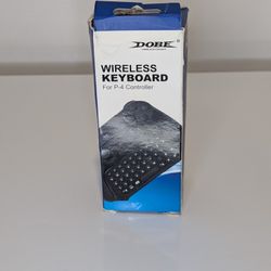 🖤 PS4 & Wireless Keyboard For Controller - Type & Game With Ease 