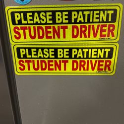 Student Driver Magnet 