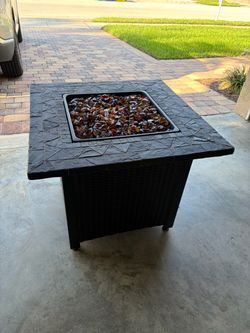Large propane fire pit