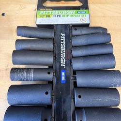 1/2” Impact Socket Set (Metric)