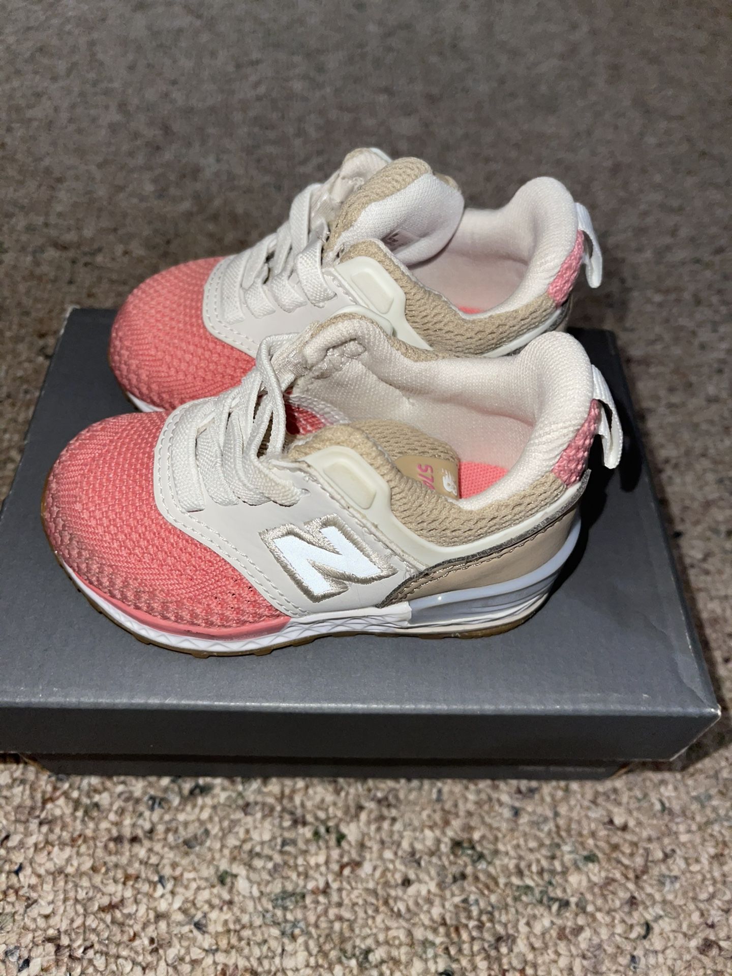 Pink New Balance Ms574ekf New Balance 574 Dusted Peach Cheap
