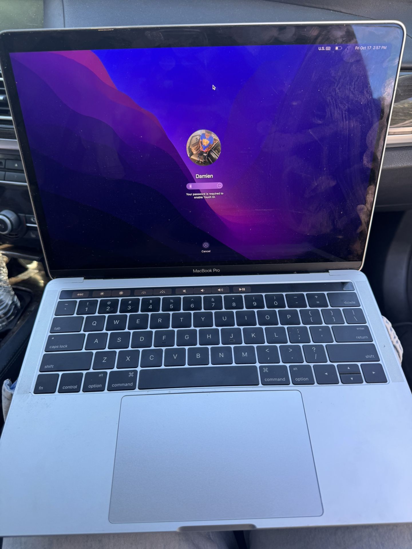 2016 MacBook Pro With Touchbar