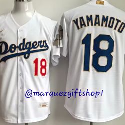 Men's Yamamoto Dodgers Jerseys (Coming Soon)
