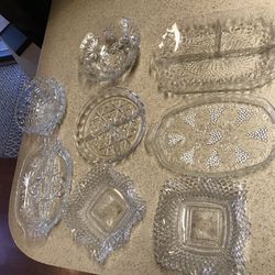 Pretty Crystal Dishes