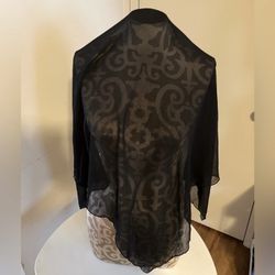 Collection Xiix ltd Sheer Shawl,Wrap, Wedding,Pashmina,Evening Stole,Scarf