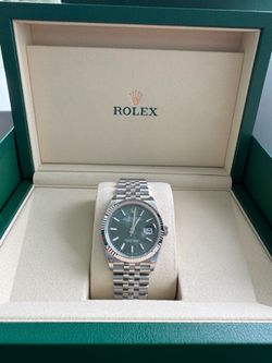 Rolex Datejust 36 Mint Green - Jubilee - Fluted (2026, Unworn, Full Set)
