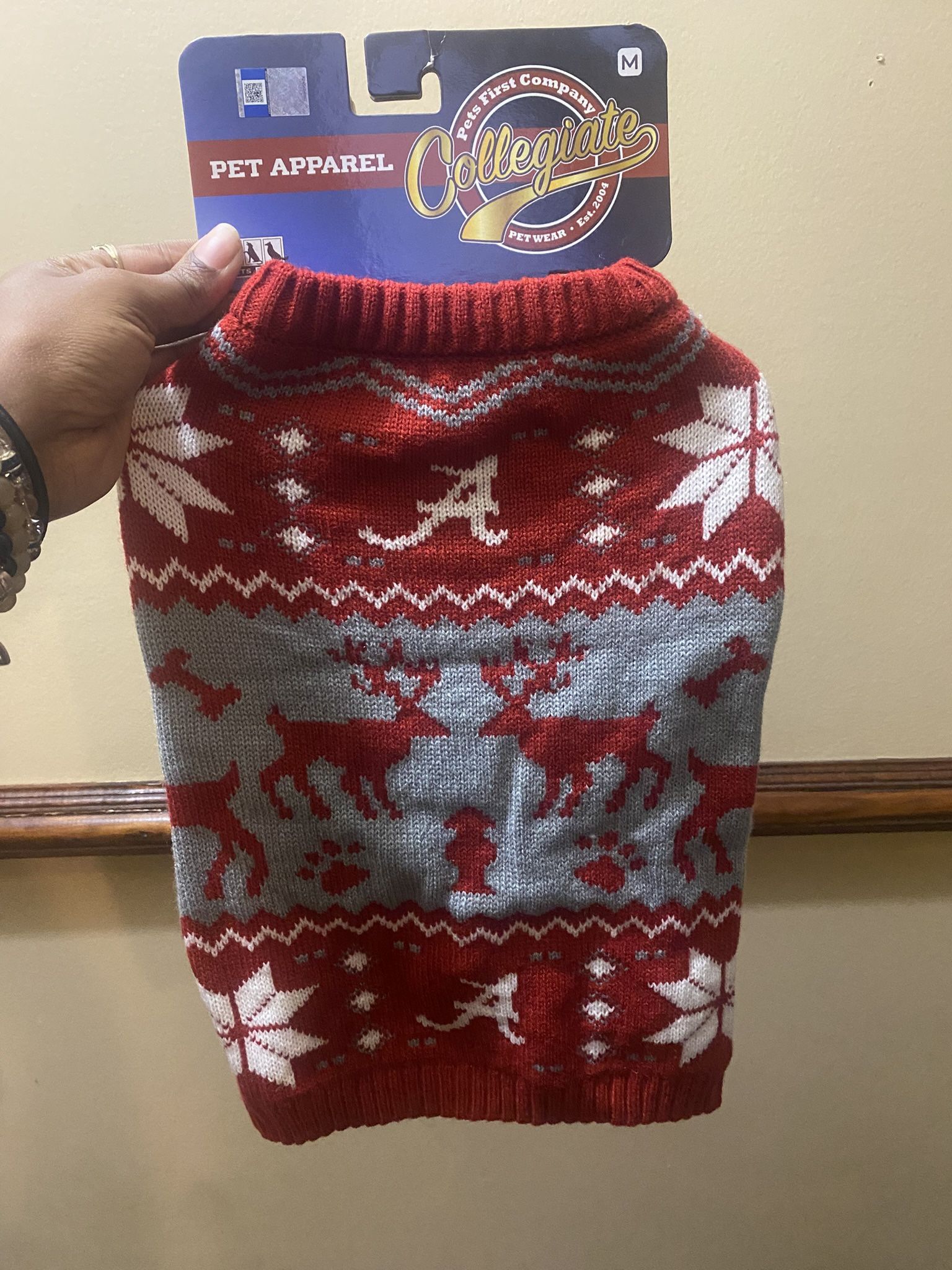 Crimson Tide Dog Sweaters (Both)