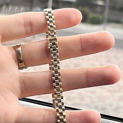 GOLD ROLEX BRACELET ‼️