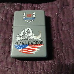 Rare Pearl Harbour 60th Anniversary Edition  Zippo