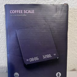 New Rechargeable Coffee Scale With Timer 