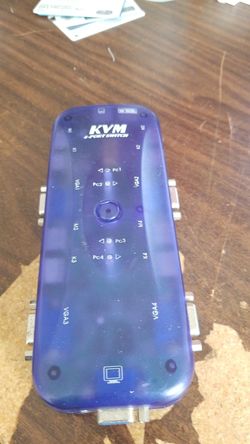 Kvm 4 ports connect up to 4 computers
