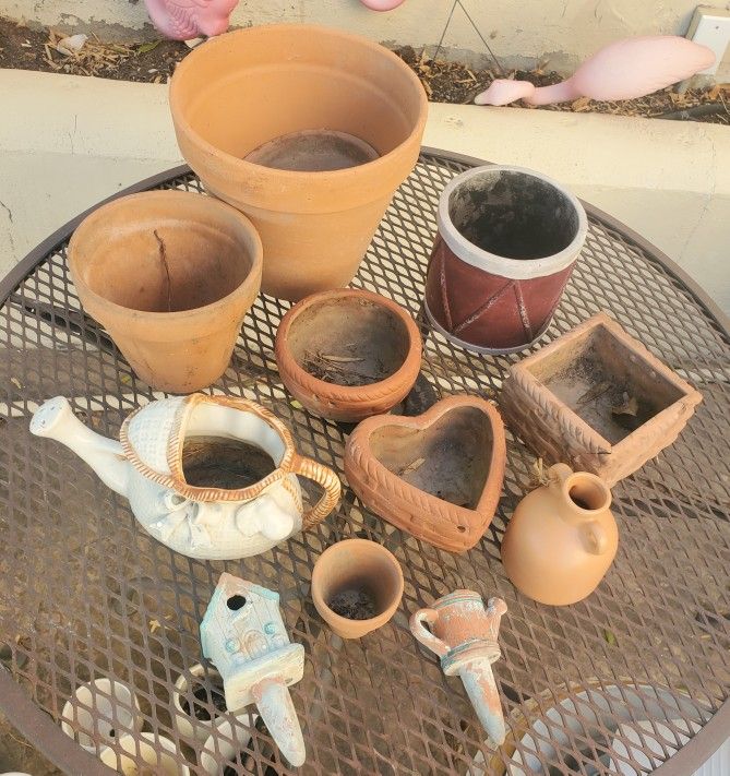 Clay Flower Pots