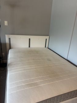 Ikea full bed and mattress