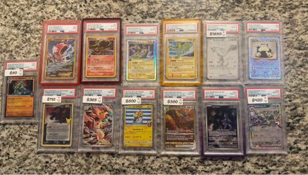 Pokemon PSA Slabs (FS/FT)