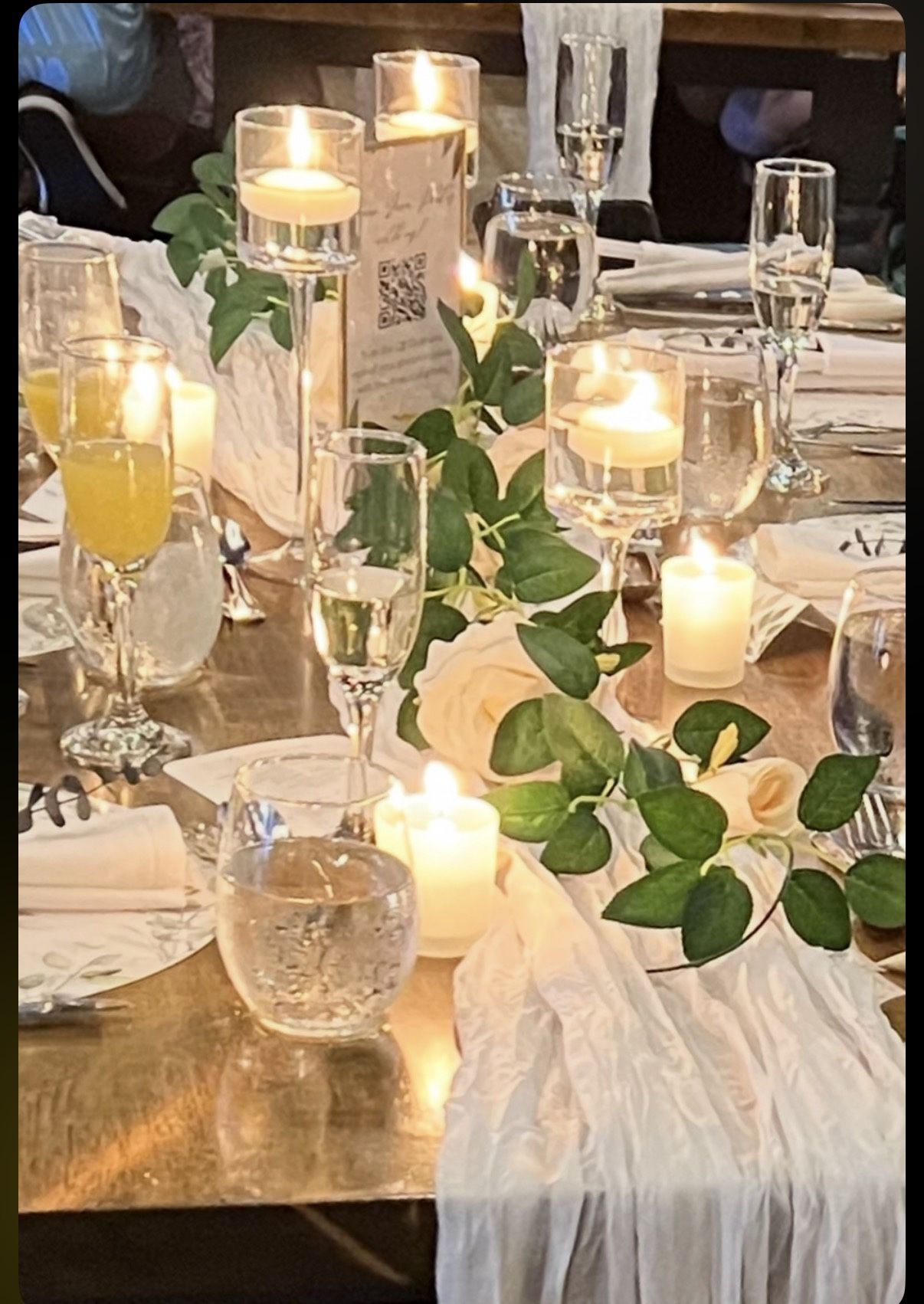 Frosted Glass Votives