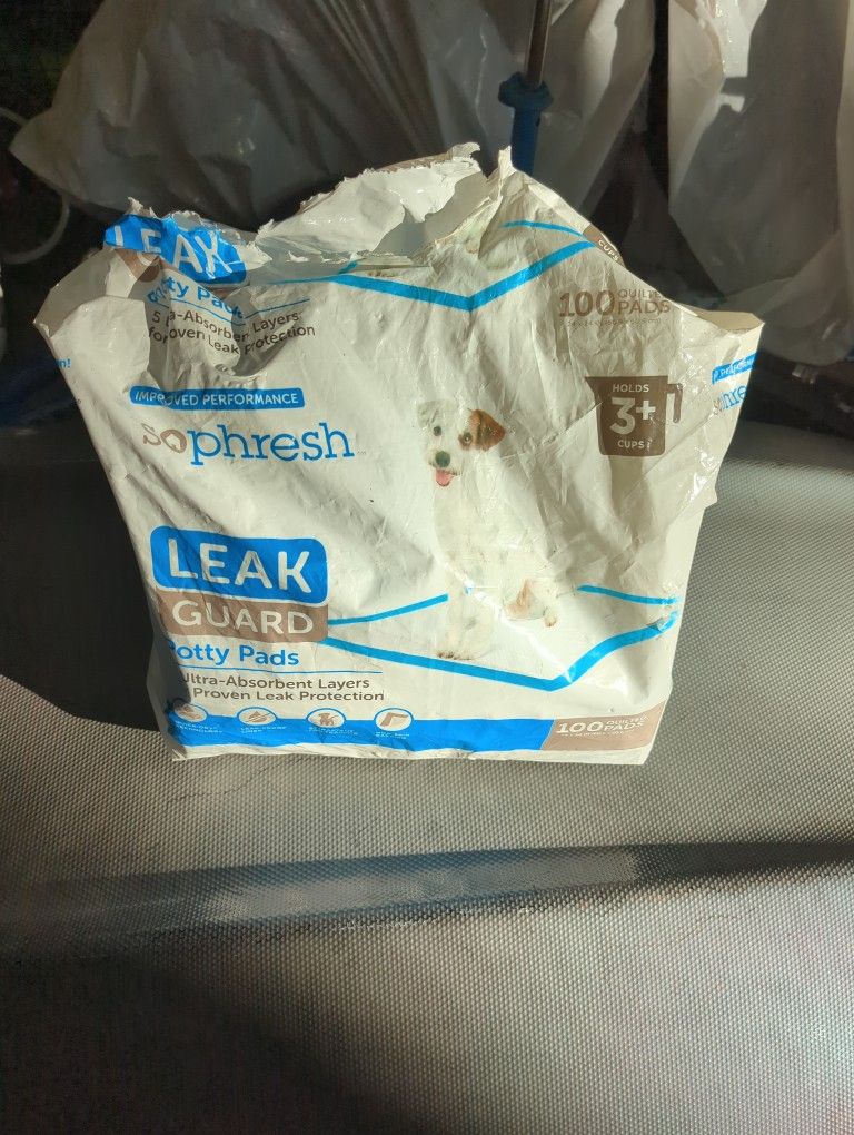 Leak Guard Potty Pads