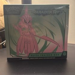 Paradox Rift Elite Trainer Box [Iron Valiant] - SV04: Paradox Rift (PAR)