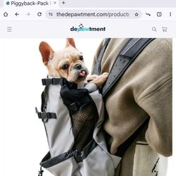 Dog Carrier Bag Pack, Piggyback
