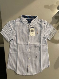 NEW Ralph Lauren Kids Button-Down Shirt Size 5