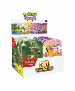 Pokémon TCG: 30th Celebration Mini Tin Display $300 OBO