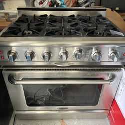 Capital Natural Gas Culinarian 36” 6 Burner Range 
