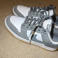 Nike Dunk Low Smoke Grey Gum 3M Swoosh