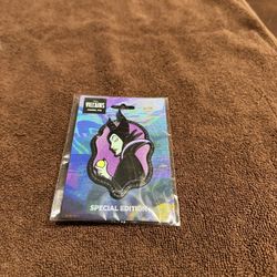 Disney Maleficent Pink A La Mode Pin