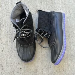 Jambu Nala Womens Lace Up Rain Boot Size 8.5 M