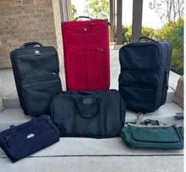 Six Piece Luggage Set