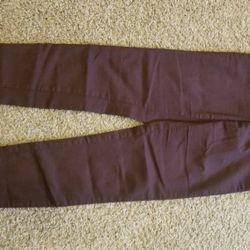 Women's 6 Divided dark plum skinny pants Lot 02