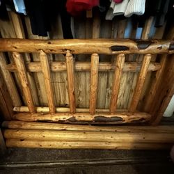 Queen Wood Bed frame 