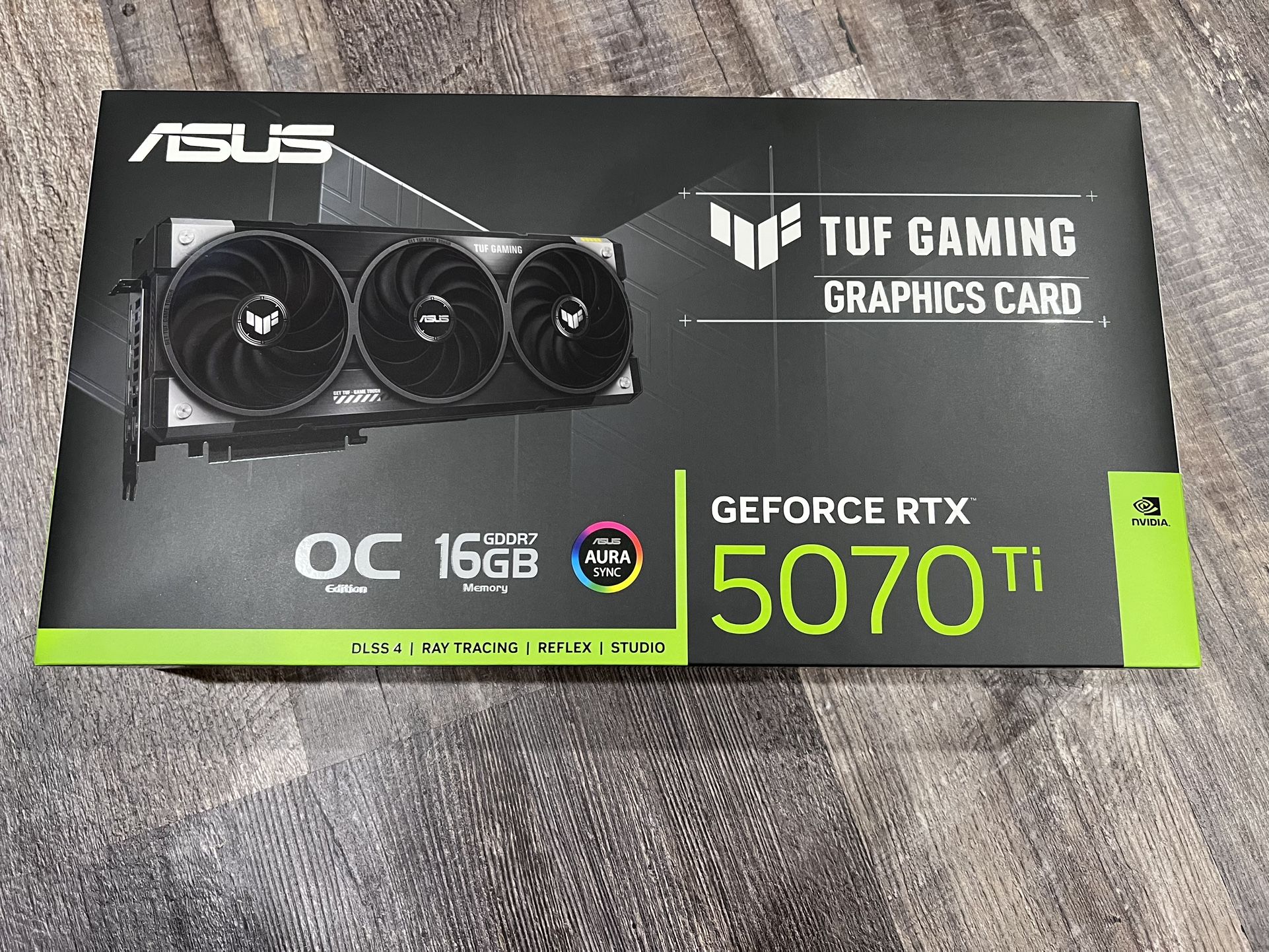 ASUS TUF 5070ti 16GB GPU