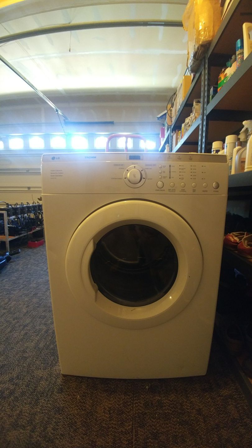 LG tromm washing machine for free