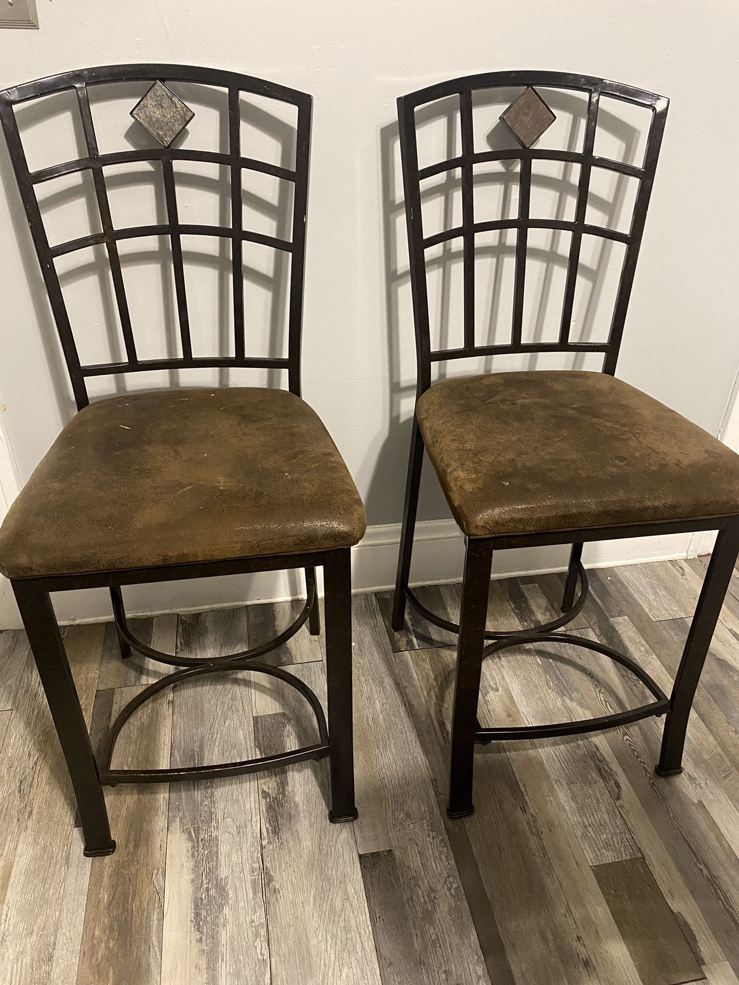 Set Of 2 Counter Height Chairs