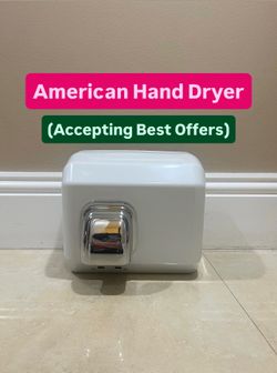 100% Working American Hand Dryer (Accepting Best Offers)