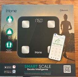 iHome Bluetooth Smart Body Scale