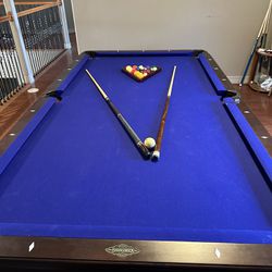 Standard 8ft Brunswick Billiards Table!