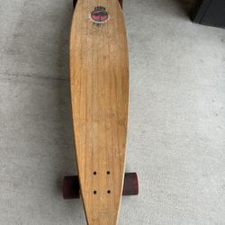 Arbor Longboard - Bamboo - Nanami Cowdry Art 