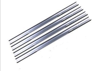 Garage Door Vertical Track Replacement,76 Inch Spliced Track for Garage Doors, Galvanized Steel Hardware Tracks for Left and Right Vertical Brackets