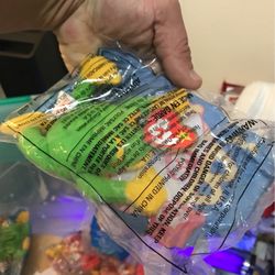 Beanie babies frog