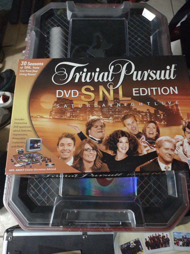 Trivia Pursuit SNL DVD Edition Like New