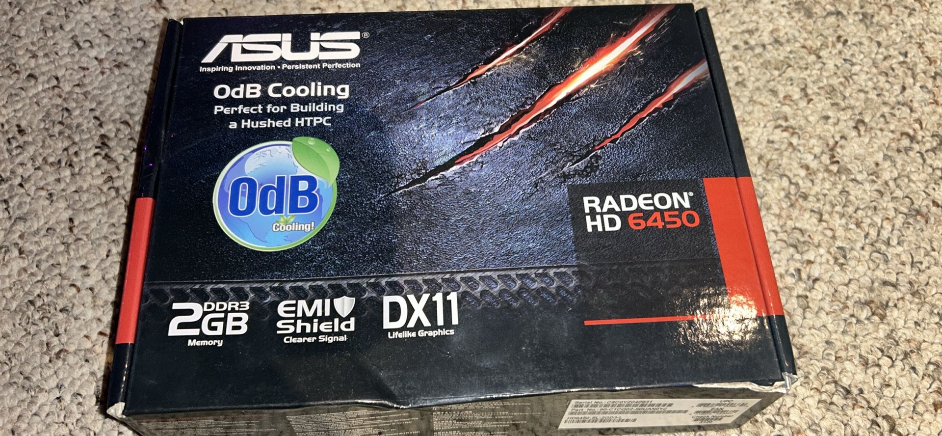 Asus Radeon HD 6450 Graphics Card