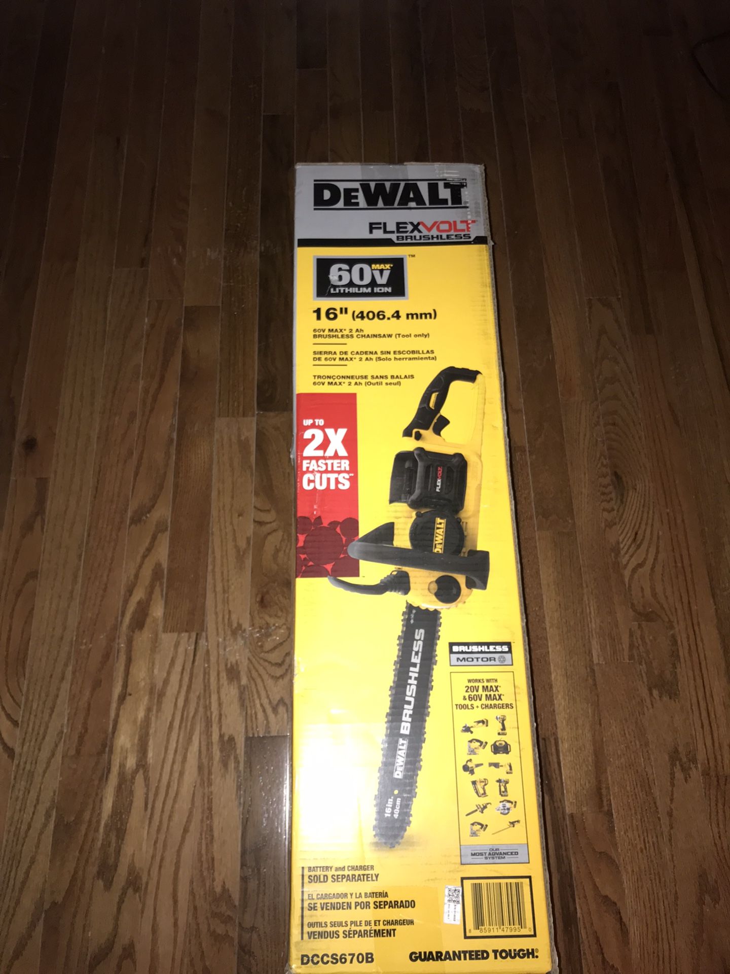 Dewalt Flex Volt Chainsaw Tool Olny Brand New $170 Firm