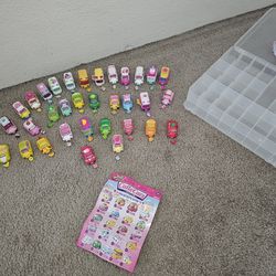 Shopkins SERIES 1 cutie Cars Complete Sets 1-33. Sold As A Lot Only 