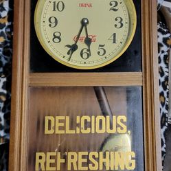 Coca Cola Regulator Clock