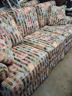 Excellent condition  sofa and love seat