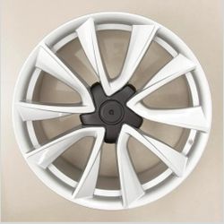 New 19x8.5inch Aluminum Wheel Rim for Tesla Model 3 2017 -2023 (Priced For 2)  Direct Fit Single Replacement Car Rim Sliver