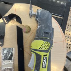 Ryobi Multitool With Various Attachments