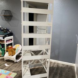 Large Shelving Unit White