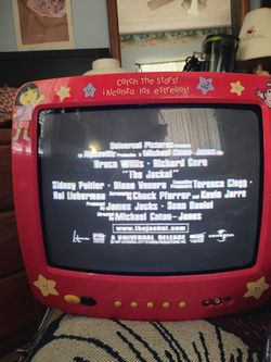 CRT TV Emerson Dora the explorer